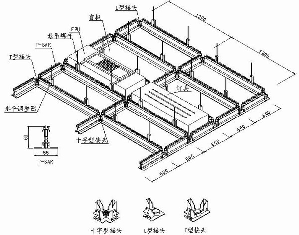 FFU吊頂龍骨系統(tǒng) FFU吊頂龍骨系統(tǒng)